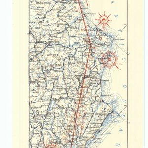 Air Strip Map - 1937