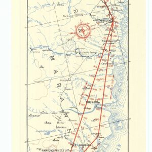 Air Strip Map - 1937