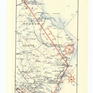 Air Strip Map - 1938