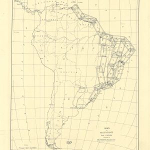 Air Strip Map - Brazil