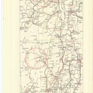 Airway Map Albany New York to Montreal Canada
