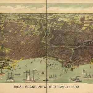 1893 grand view of Chicago