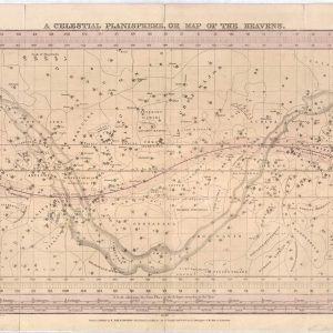 A celestial planisphere, or map of the heavens