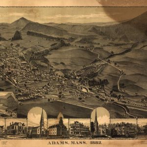 Bird's eye of Adams, Massachusetts - 1882