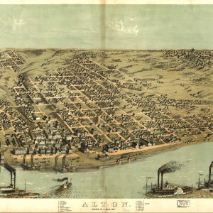 Alton, Madison Co., Illinois 1867