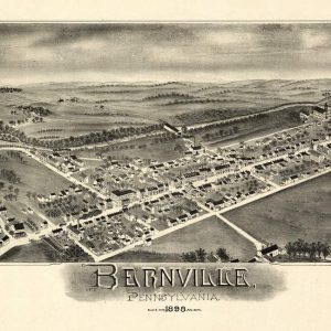 Bird's-eye Bernville - 1898