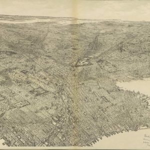 Bird's-eye view Brooklyn - 1897