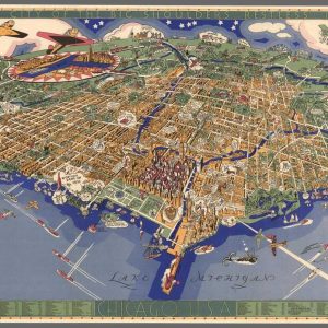 Bird's-Eye View of Chicago - 1931