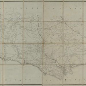 Military map Portugal - 1808