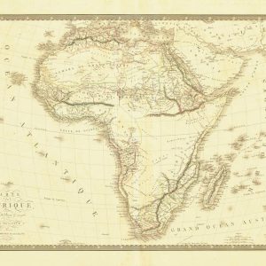 Map of Africa - 1820