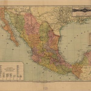 Carte General de los Estados Unidos Mexicanos