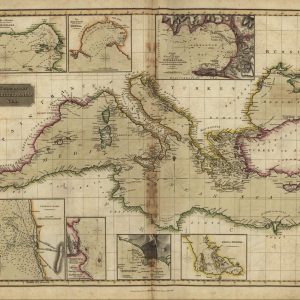 Chart of the Mediterranean Sea