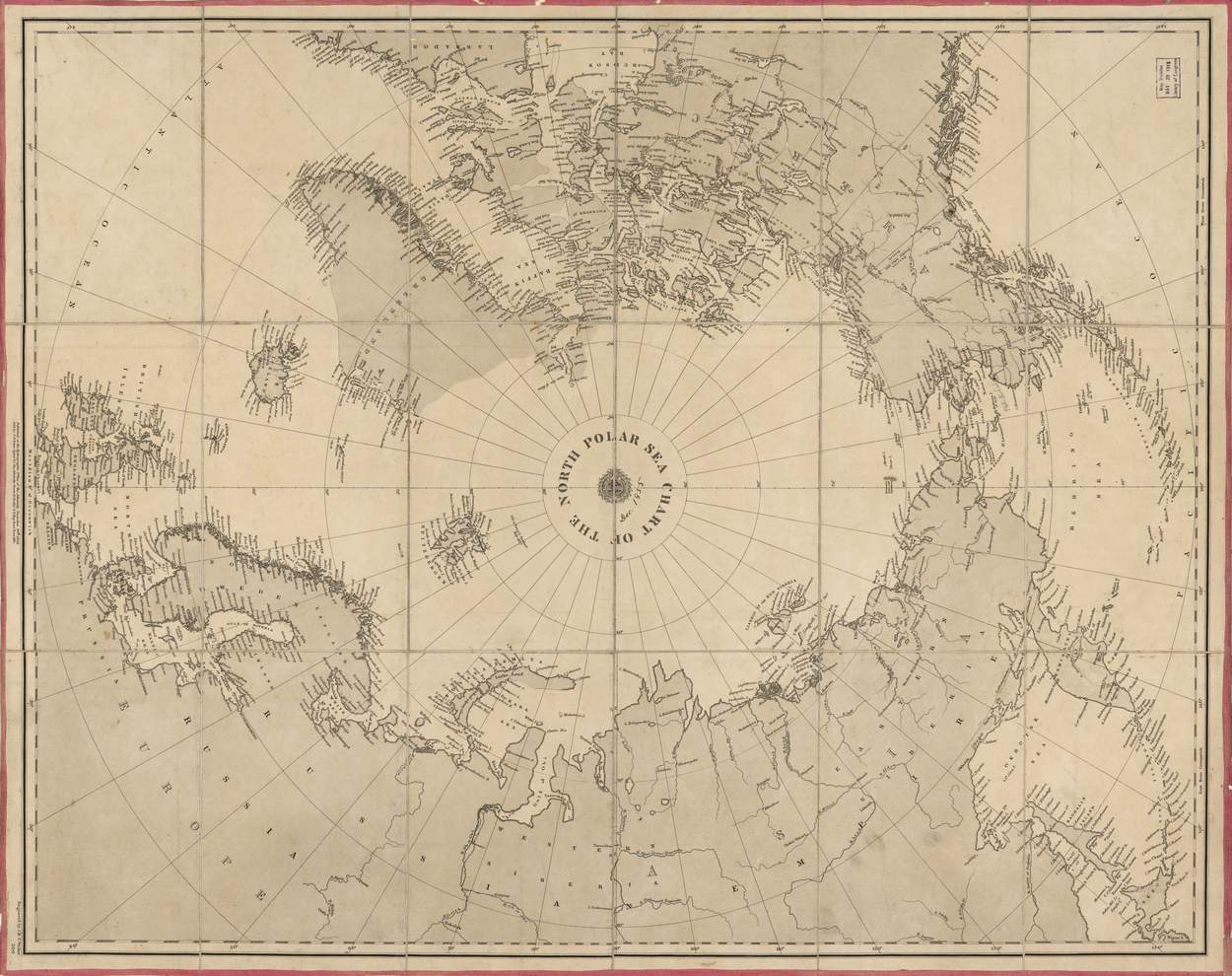 min-chart-of-the-north-polar-sea Chart North Polar Sea - 1855