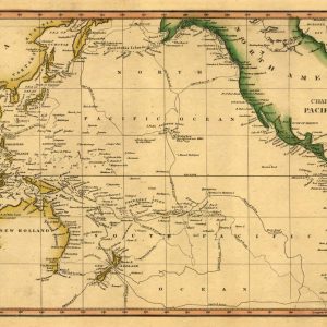 Chart of the Pacific Ocean - 1800