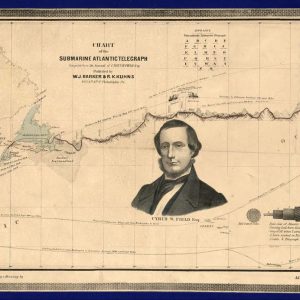 Chart Submarine Atlantic Telegraph