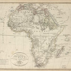 Map of Africa - 1804