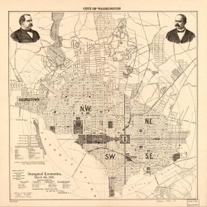 Map of Washington City
