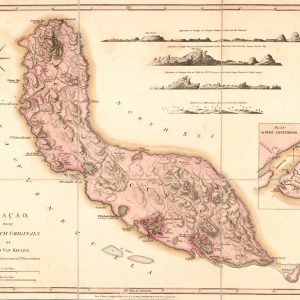 Map of Curaçao - 1810