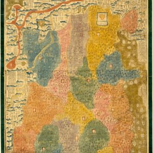 Map of the Unification of the Qing Dynasty