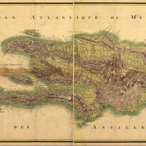 Map of Isle St. Domingue - 1805