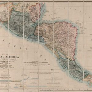 Map of Central America