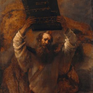 Moses with the Ten Commandments