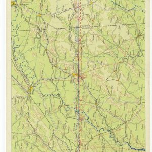 Airway Map Birmingham to Atlanta