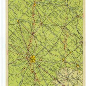 Airway Map Cincinnati Ohio to Chicago Illinois