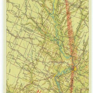 Airway Map Kansas City Missouri to Ohmaha Nebraska