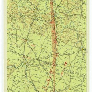 Airway Map Nashville Tennesse to Evansville Indianapolis