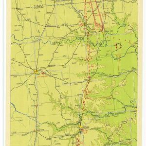 Airway Map Oklahoma City Oklahoma to Wichita Kansas