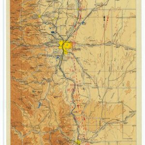 Airway Map Pueblo Colorado to Cheyenne Wyoming