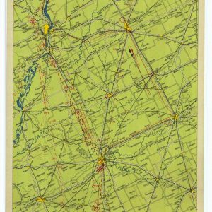 Airway Map Saint Louis Missouri to Chicago Illinois
