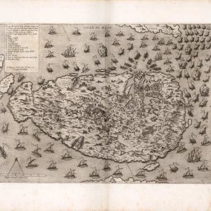 Drawing of the Island of Malta