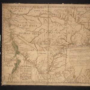 Map Captaincy of Mato Grosso - 1800