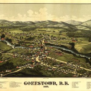 Bird’s-eye view Goffstown - 1887