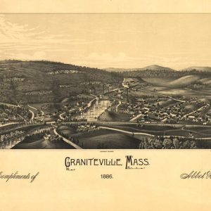 Bird’s-eye view Graniteville - 1886