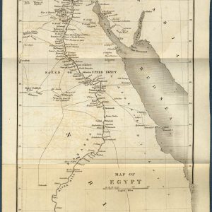 Map of Egypt - 1843