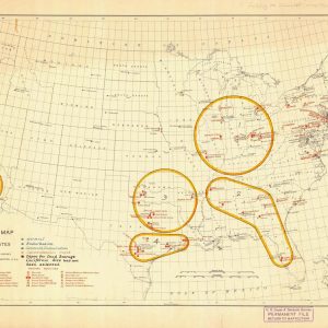 Military Map of the United States