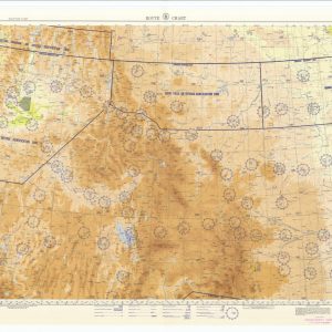 Airway Map Northwest U.S. - 1952