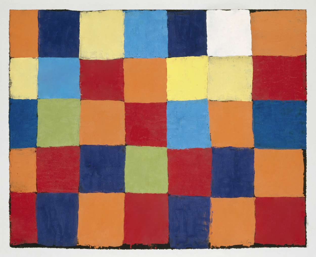 Qu 1, by Paul Klee Qu 1, by Paul Klee