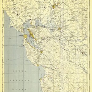 Airway Map San Francisco to Stockton
