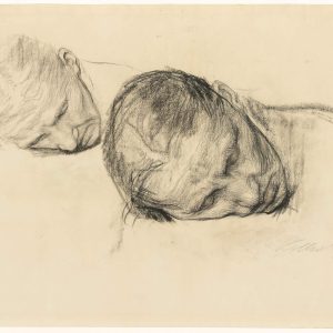 Two Studies of a Woman's Head