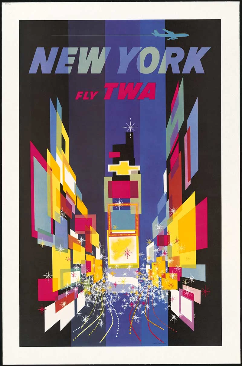 TWA New York Poster TWA New York Poster