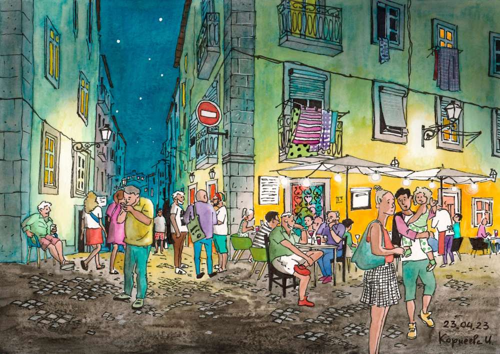 Inna Korneeva - Lisbon, Portugal