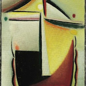 Abstract Head: Autumn and Dying