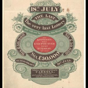 The Very Last Lottery