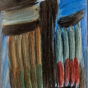 Meditation: Solitary in the Blue Night