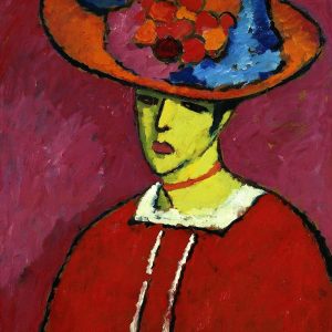 Schokko with Wide-brimmed Hat