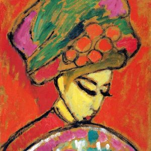 Young Girl with a Flowered Hat